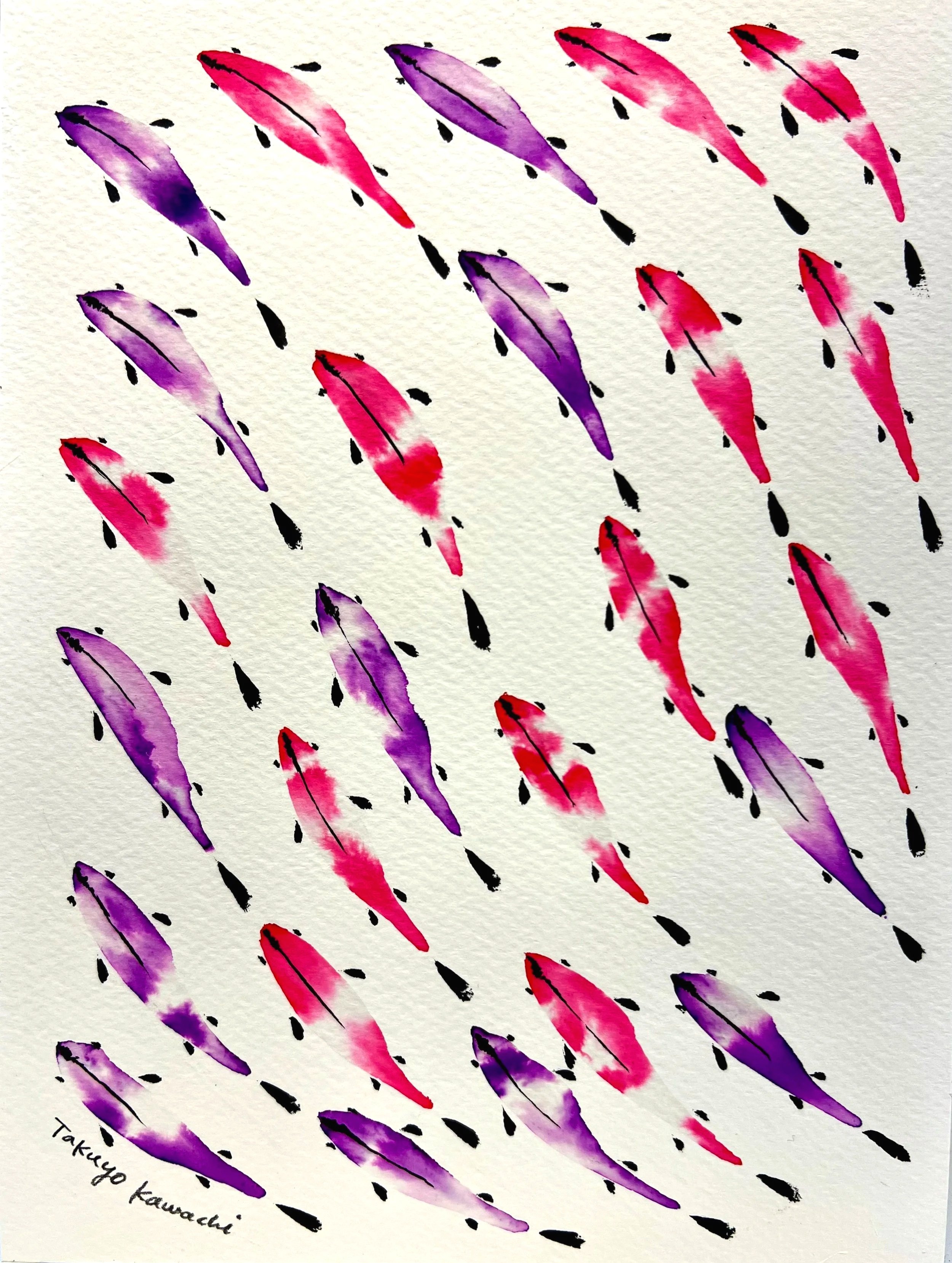 Fish Pink & Purple