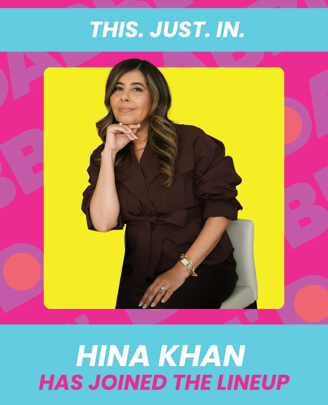 THIS. JUST. IN&hellip; 

Hina Khan has joined the Dabbl' Virtual Launch Party!

When moms come together around a bigger purpose, 
powerful things happen.
 
That is exactly why we are so excited to share that Hina Khan is joining us for the Dabbl' Vir