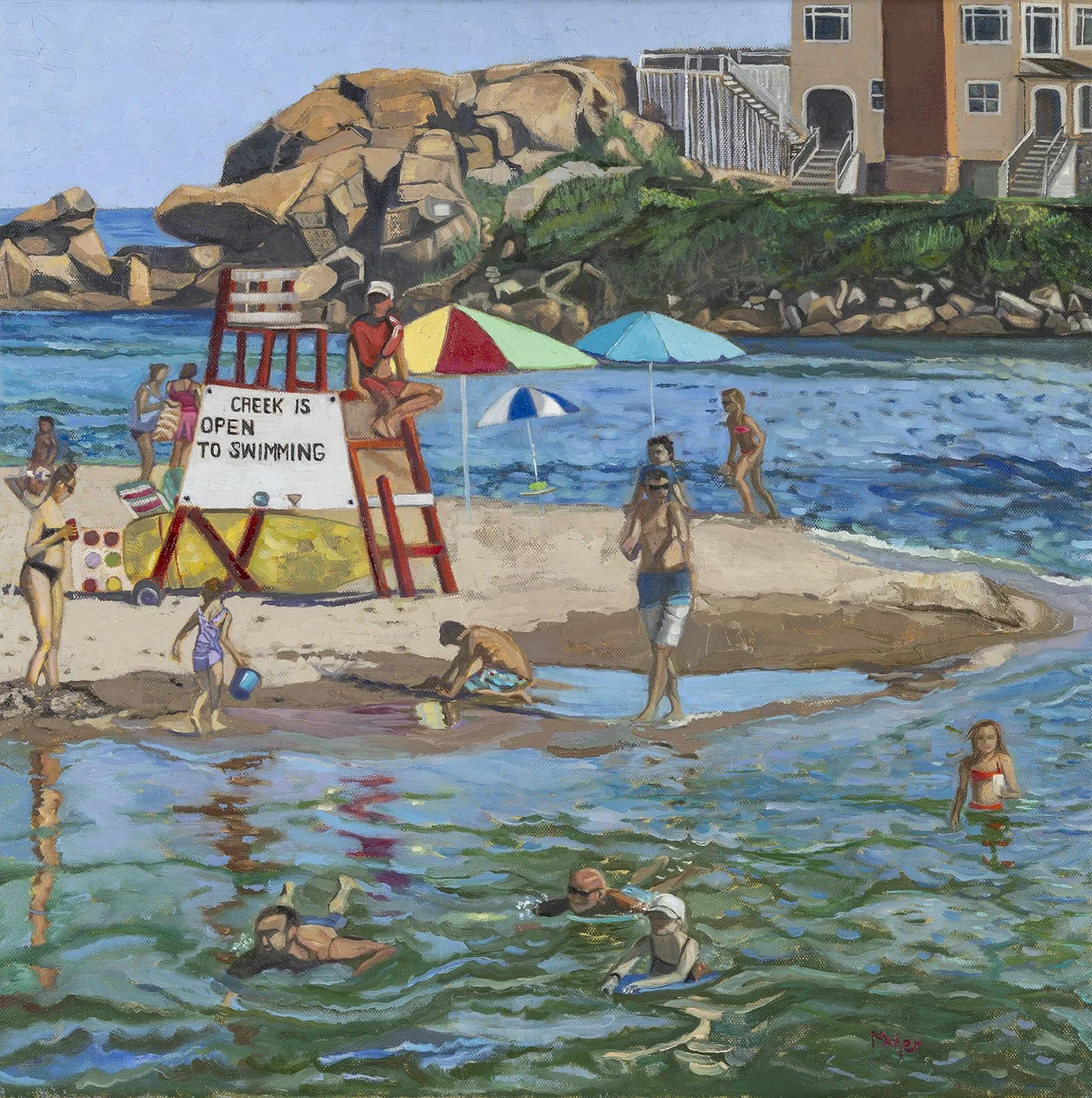 Laureen Maher_GoodHarborville_oil_20x20.jpeg