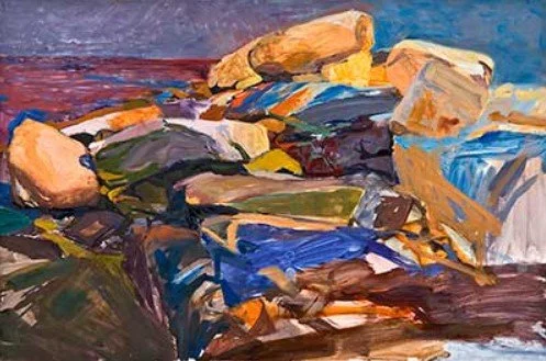 Reefer Fino, 42 x 42, oil on canvas