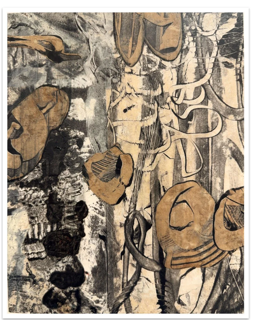 Marcy Bergeron-Noa Cradled Birch Panel