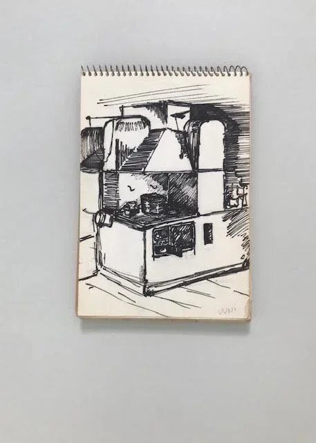 Martha Swanson 1966 Finnish Farmhouse Stove