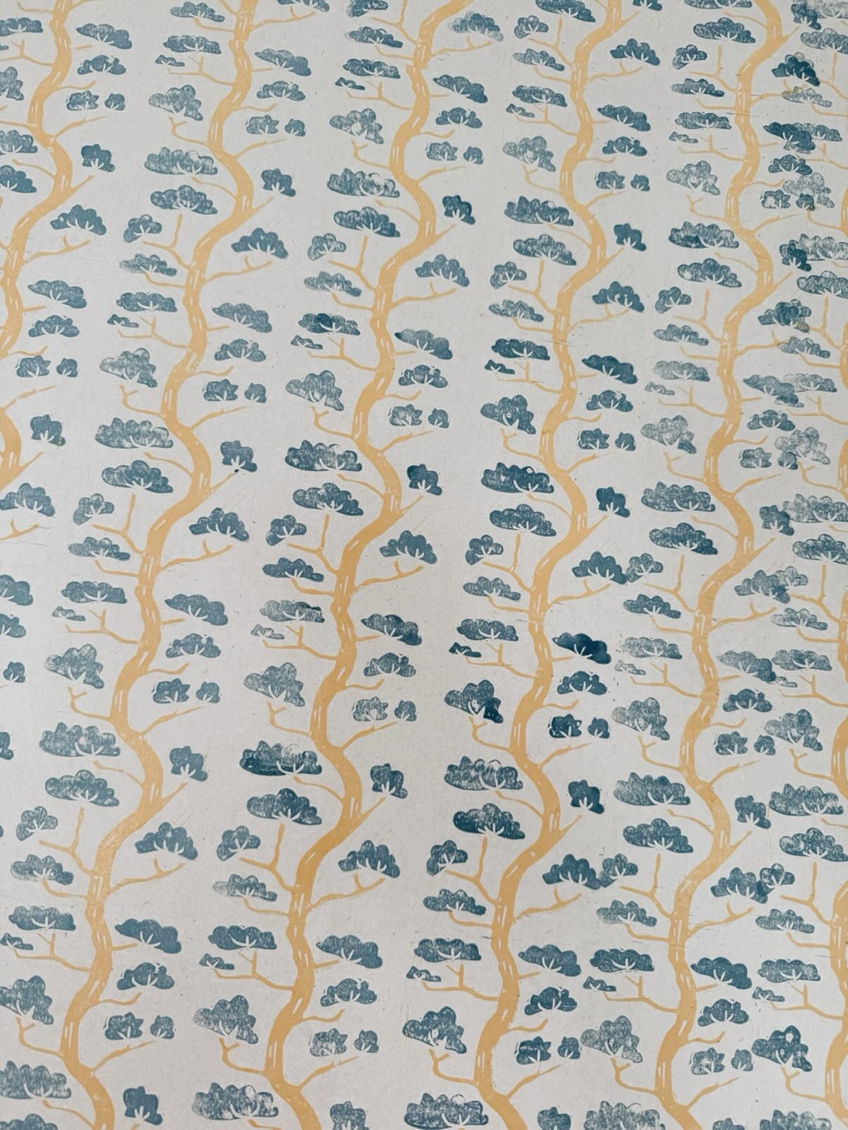 Korean red pine motif