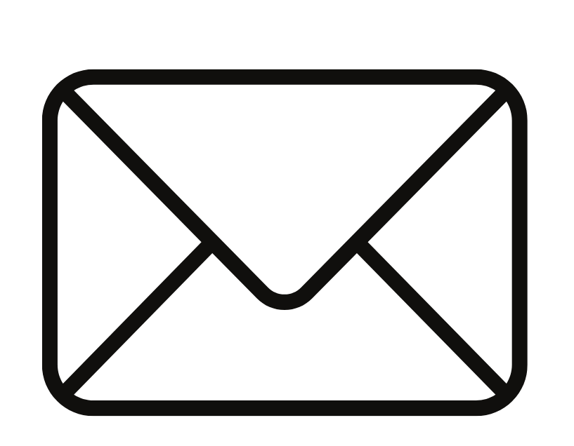 Icon of an envelope representing email or message.