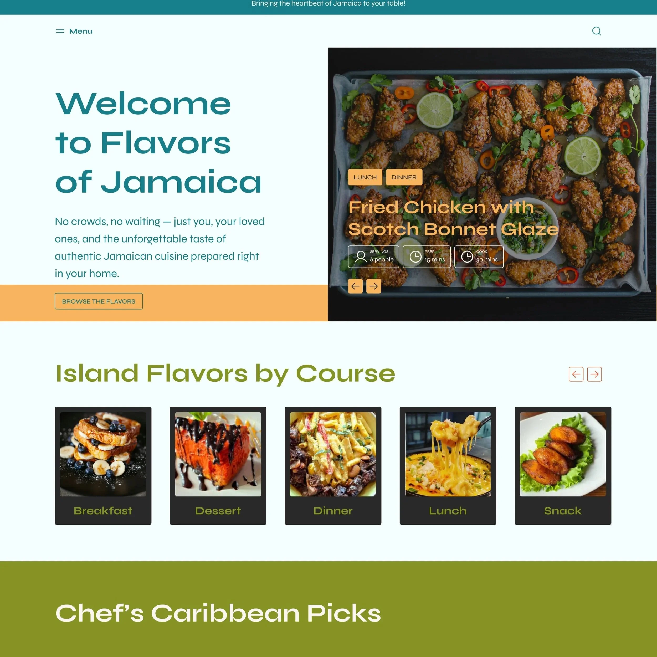 FLAVORS OF JAMAICA