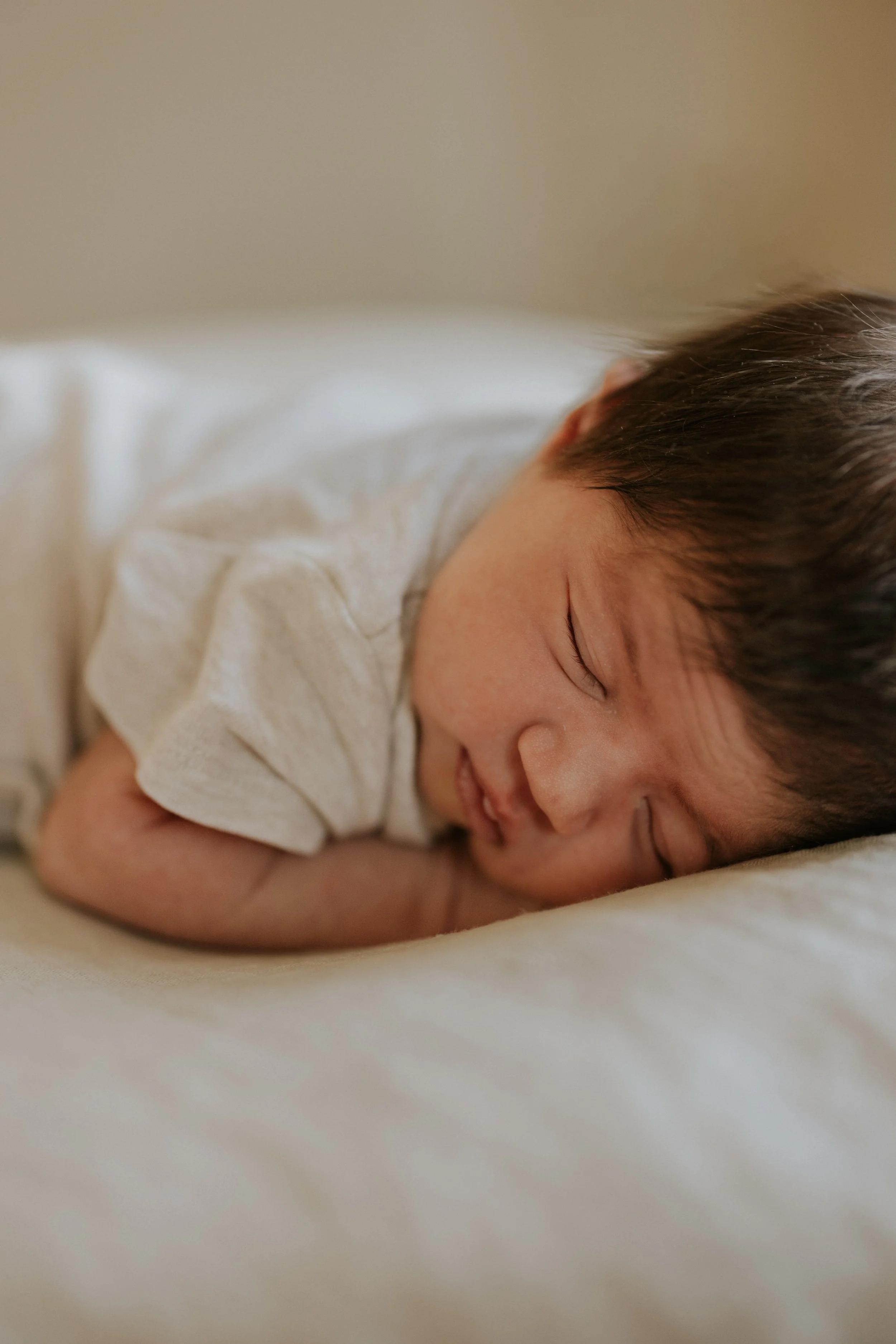 Newborn fotografie in de cosy studio