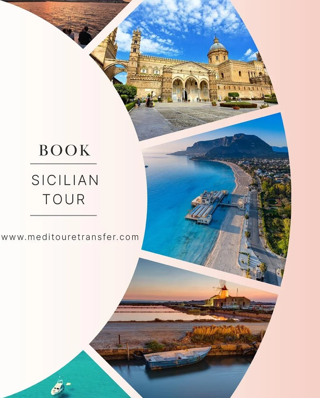 The ultimate Sicilian adventure awaits! 🌋🌊
Discover the wonders of Sicily with Meditour&amp;Transfer. Whether you want to explore ancient ruins or relax by the coast, our professional tour services guarantee quality, comfort, and the best local ins