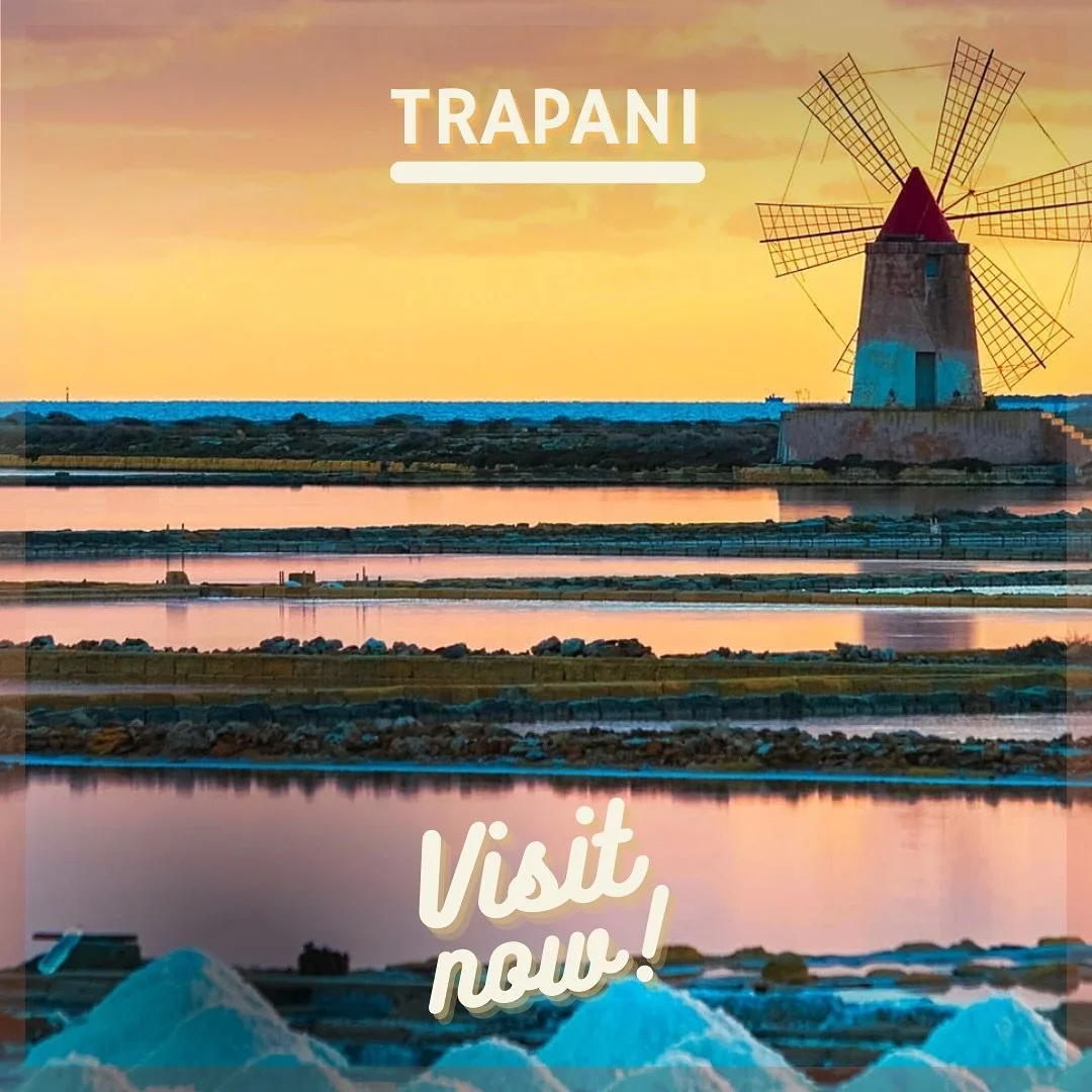 🏰 Medieval Charms &amp; Salt Landscapes: Erice, Segesta &amp; Marsala 🧂

A journey through time and nature. From the majestic Greek temple of Segesta to the misty medieval streets of Erice, ending with the spectacular sunset over the Marsala salt p