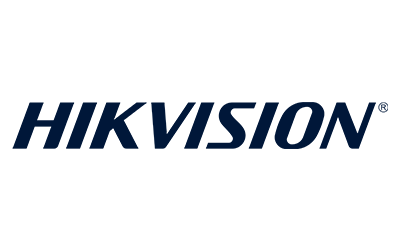 Logotipo de Hikvision en fondo blanco.