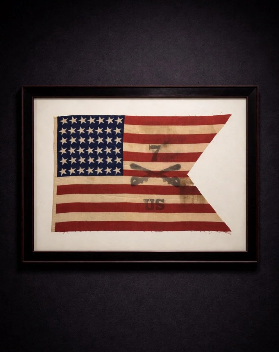 42-star 7th cavalry parade Guidon Ca. 1889
