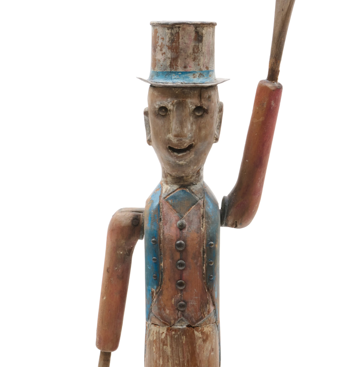 Uncle Sam Whirligig American, probably New England or New York State Late 19th century, circa 1880–1900