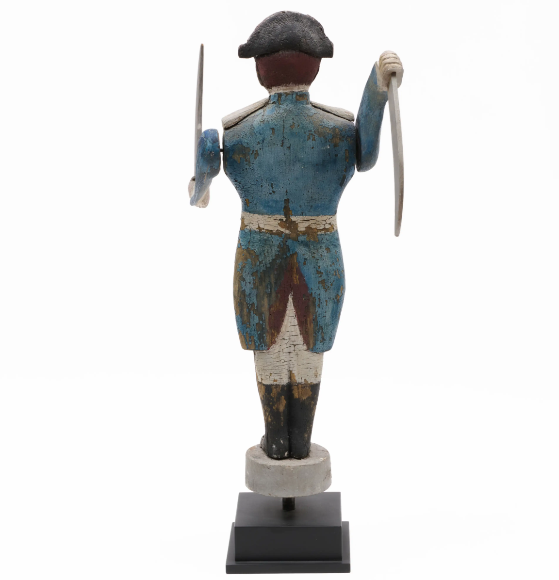 American Military Officer Whirligig An Important Example of Nineteenth-Century American Folk Sculpture