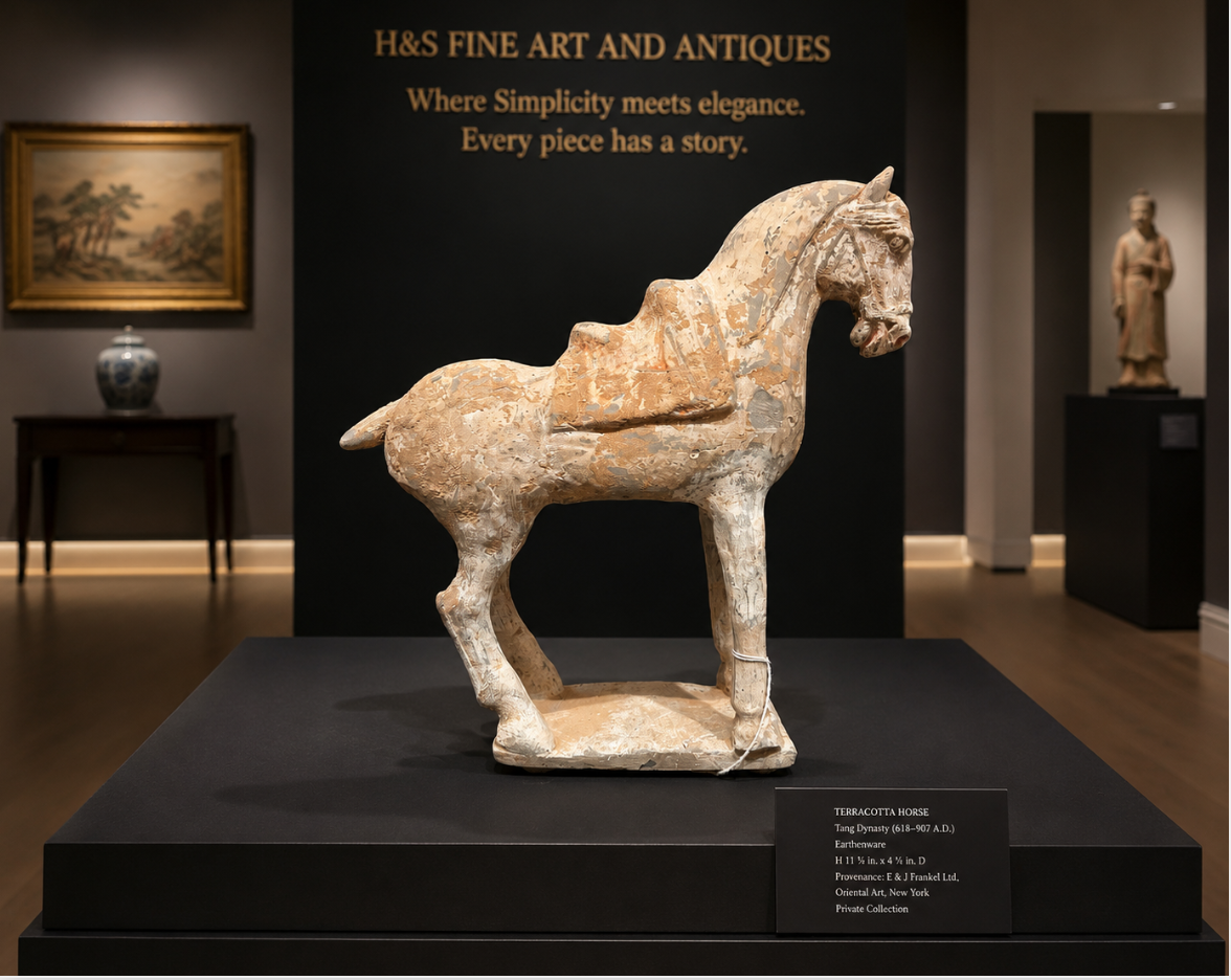 Terracotta Horse, Tang Dynasty (518-906 A.D.)