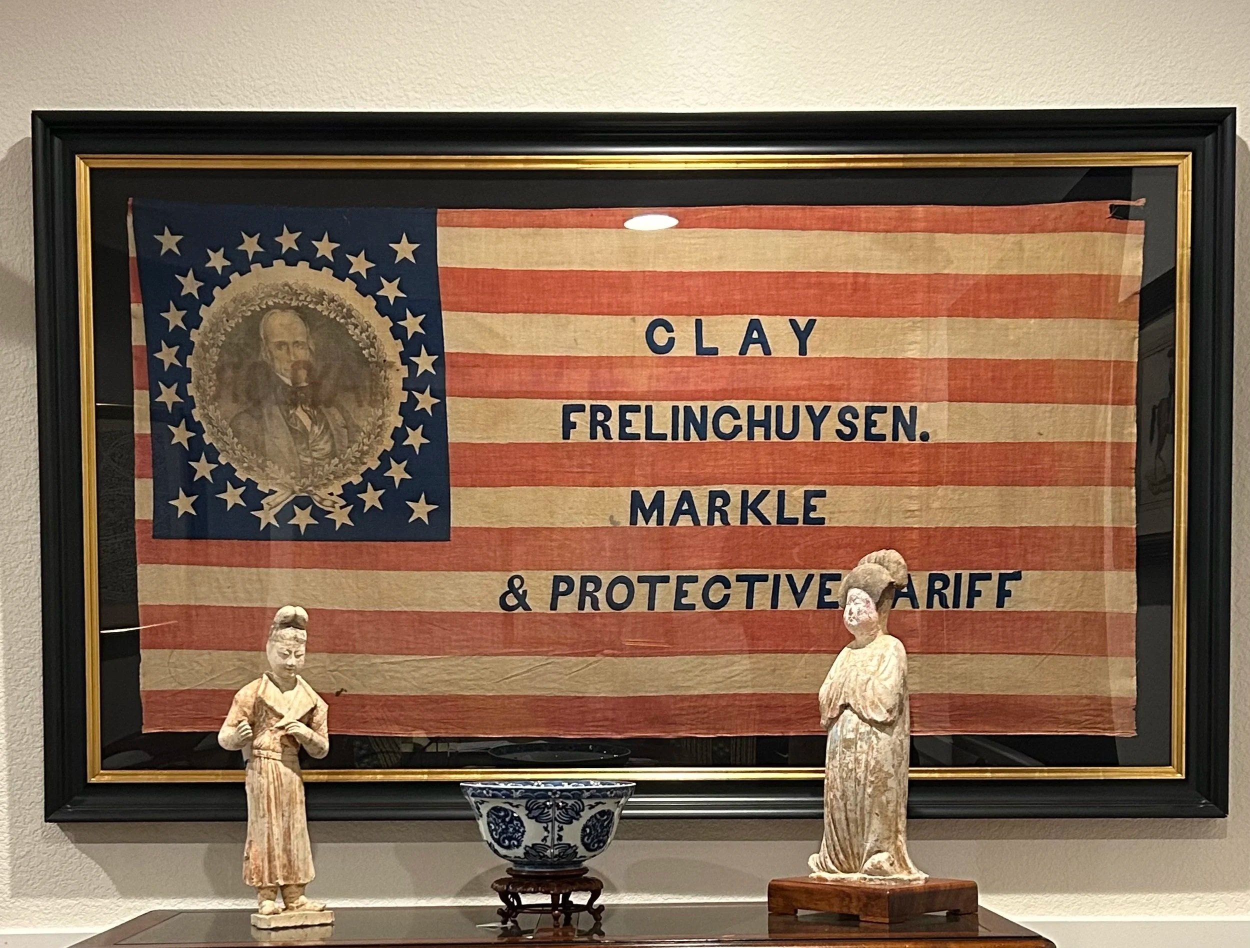 26 Star American Flag, made for 1844 presidential Campaign of Henry Clay