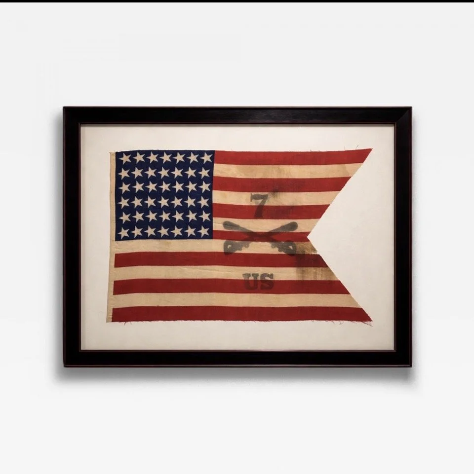 42-star 7th cavalry parade Guidon Ca. 1889