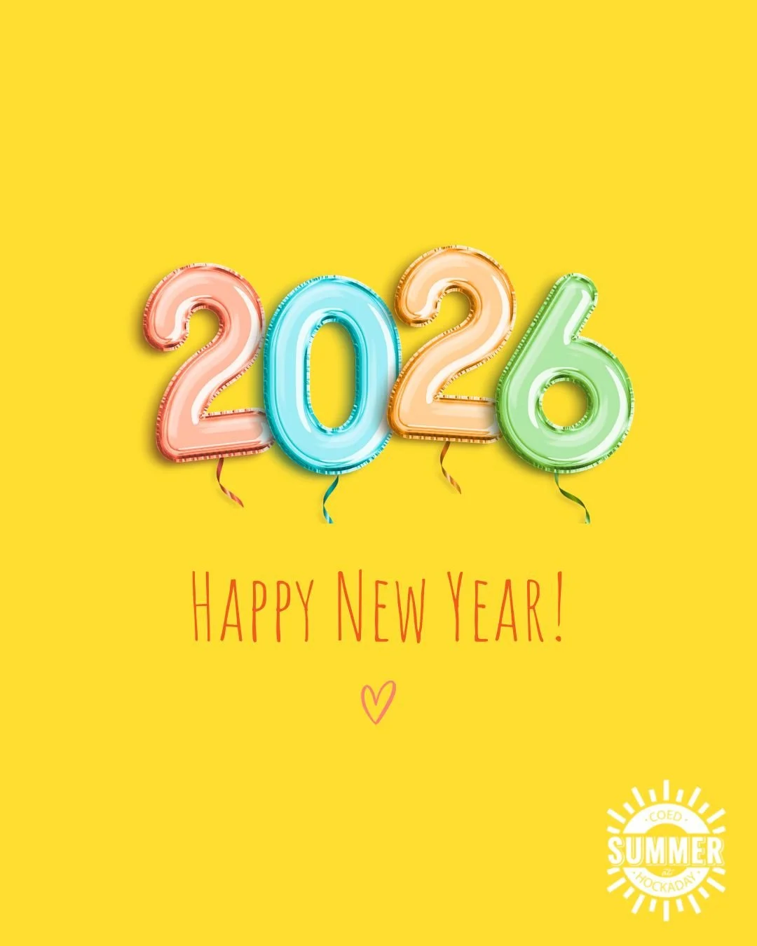 🎉✨ Happy New Year from all of us at Summer at Hockaday! ✨🎉⁠
⁠
Here&rsquo;s to a brand new year filled with big adventures 🌳, new friends 🤗, splashy Fridays 💦, sticky snow cones 🍧, forts 🏕️, dress up days 👸, scooter races 🛴, silly science 🧪,