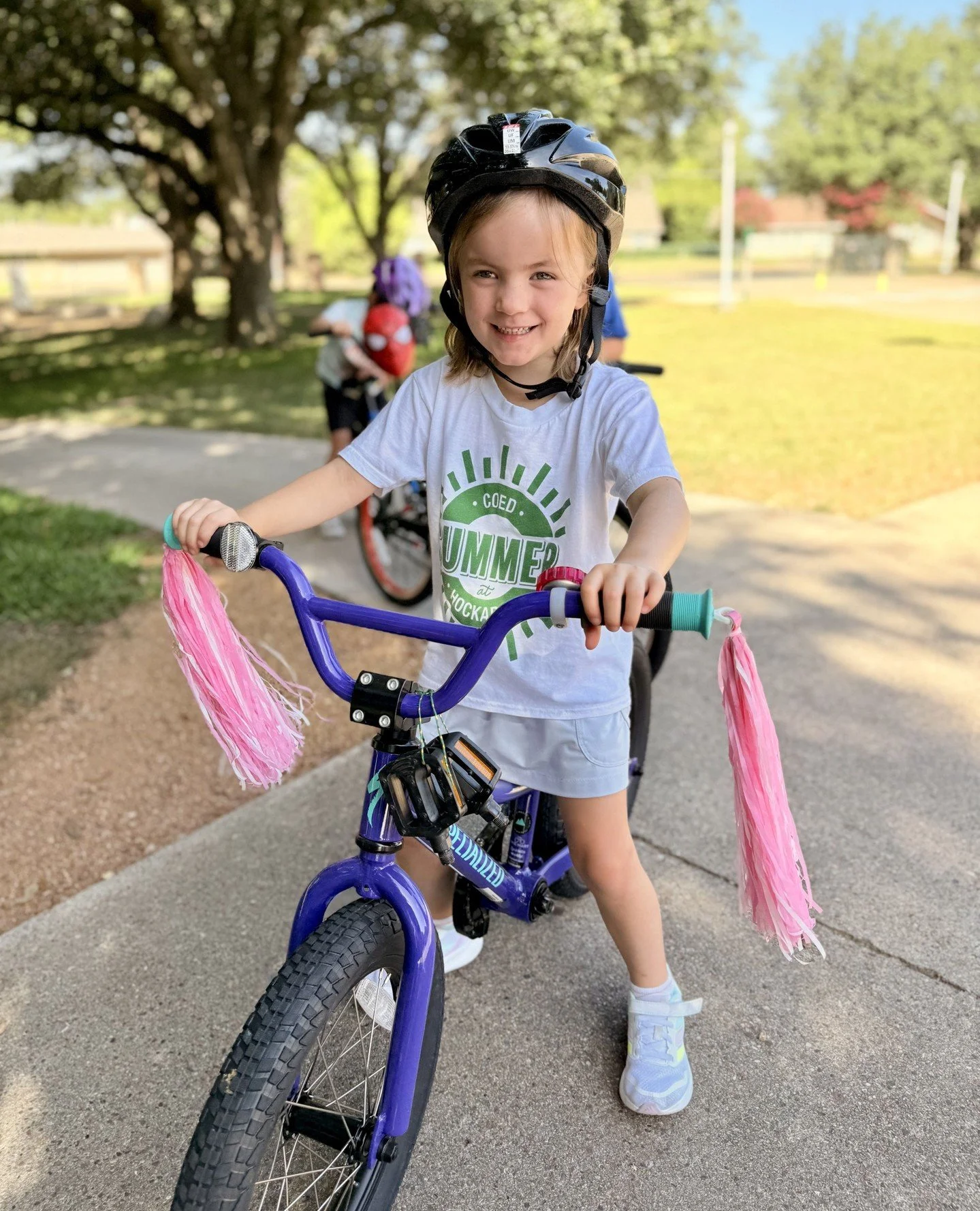 🚲✨ Is one of your kid&rsquo;s New Year&rsquo;s goals to finally learn to ride their bike? 💪🎉⁠
⁠
We&rsquo;ve got you covered! Our Bike Camps help campers build confidence, practice safe skills, and have a blast on wheels &mdash; all while making ne