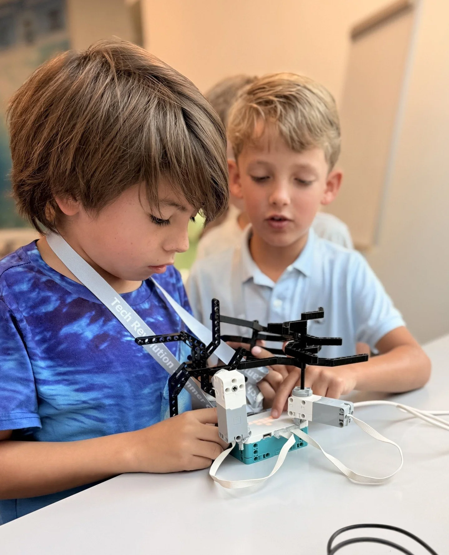 🤖✨ Happy National Robotics Week! 🤖✨⁠
⁠
There&rsquo;s no better time to celebrate curious minds, big ideas, and all things robots! From coding challenges to building bots and exploring the future of tech, our campers learn, create, and innovate all 