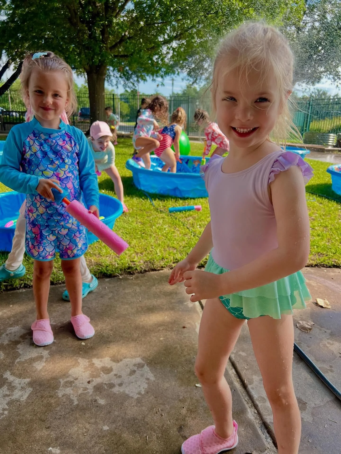Thursday at Summer at Hockaday ☀️🍧😎

The Texas heat didnt slow us down! Campers cooled off with snow cones, splashing through water activiites, and stayed cool while enjoying every moment of camp.&nbsp;&nbsp;&nbsp;&nbsp;&nbsp;&nbsp;&nbsp;&nbsp;&nbs