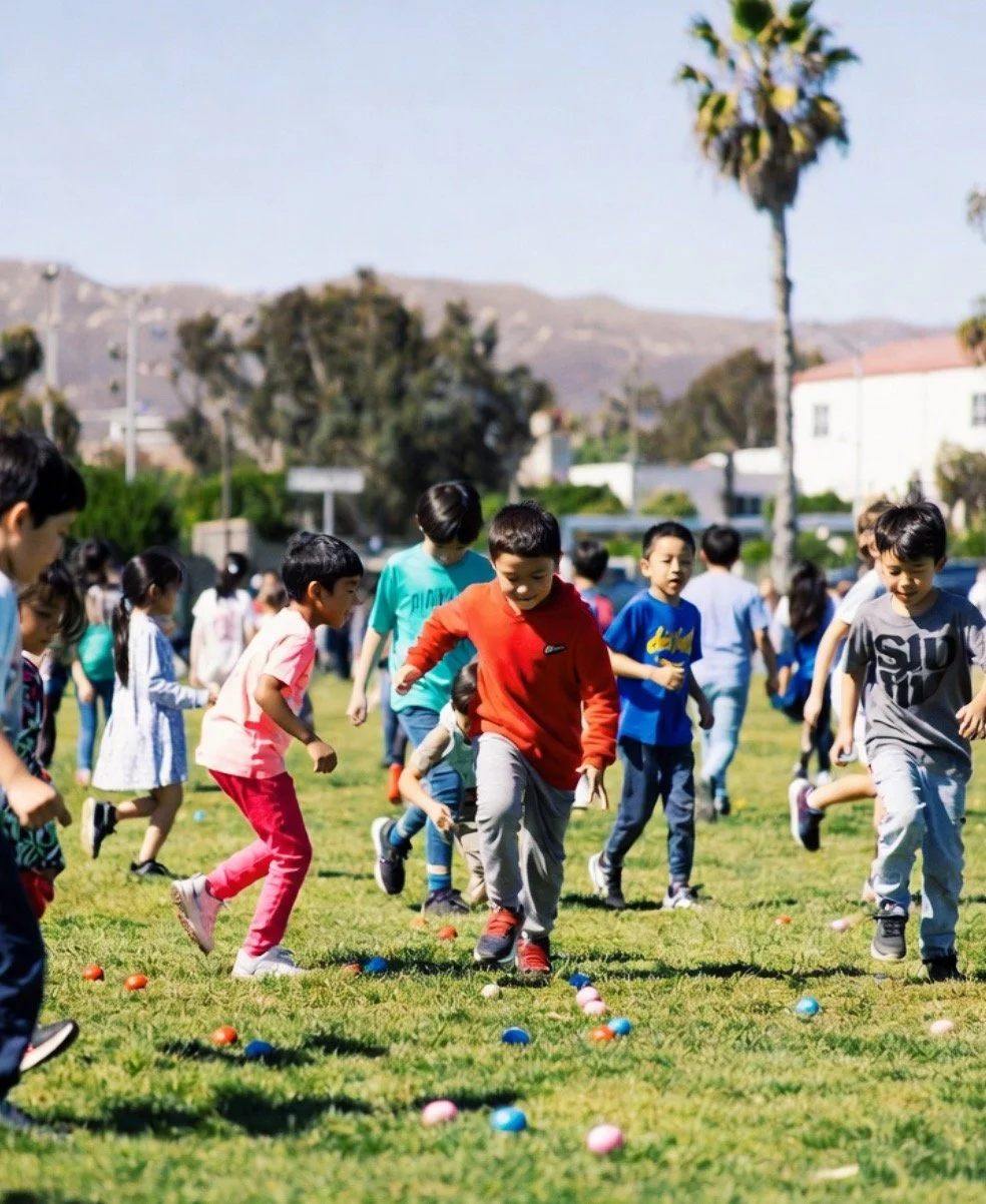 huge easter egg hunt