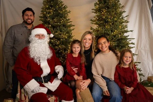 family photos with santa