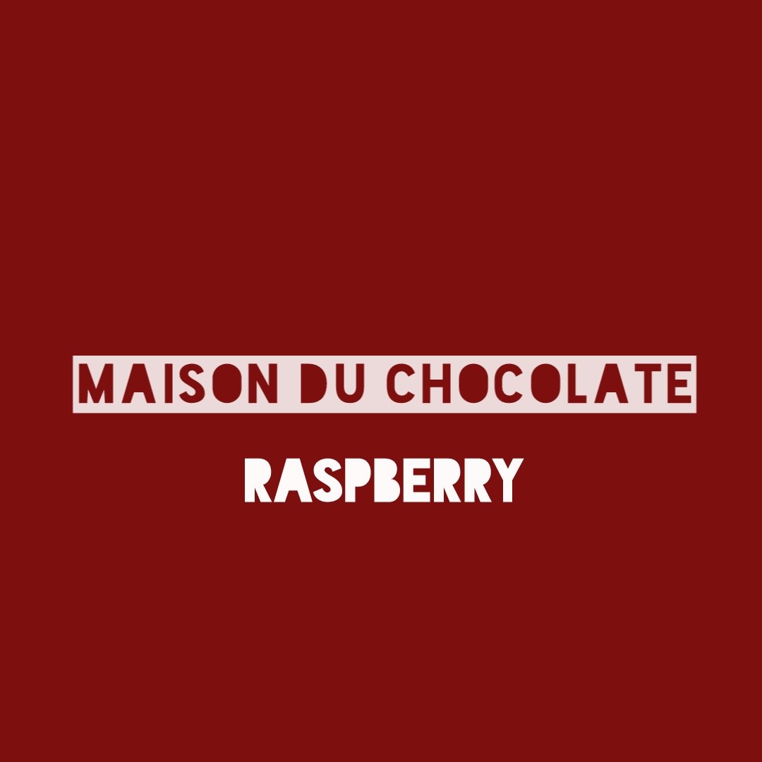 Raspberry Dark Chocolate Bar - 80g