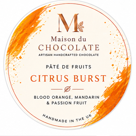 Citrus Burst Pate de Fruit