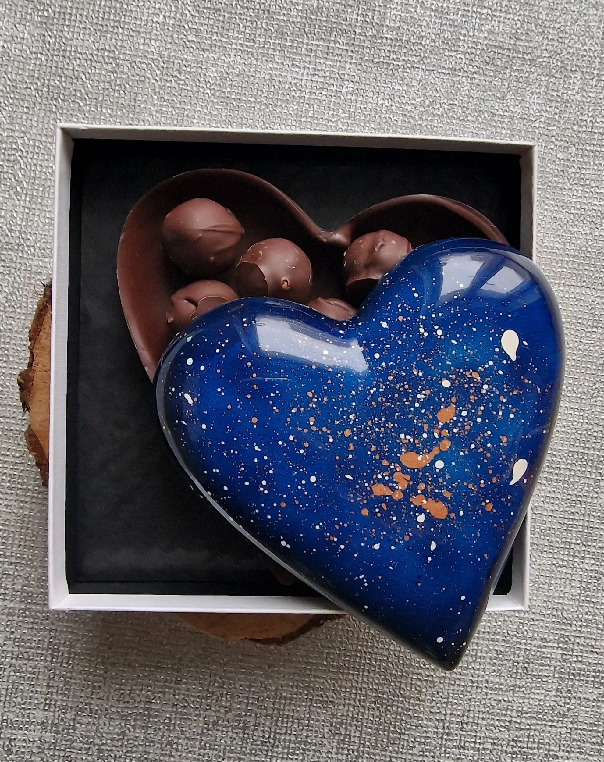 Truffle Filled Chocolate Heart