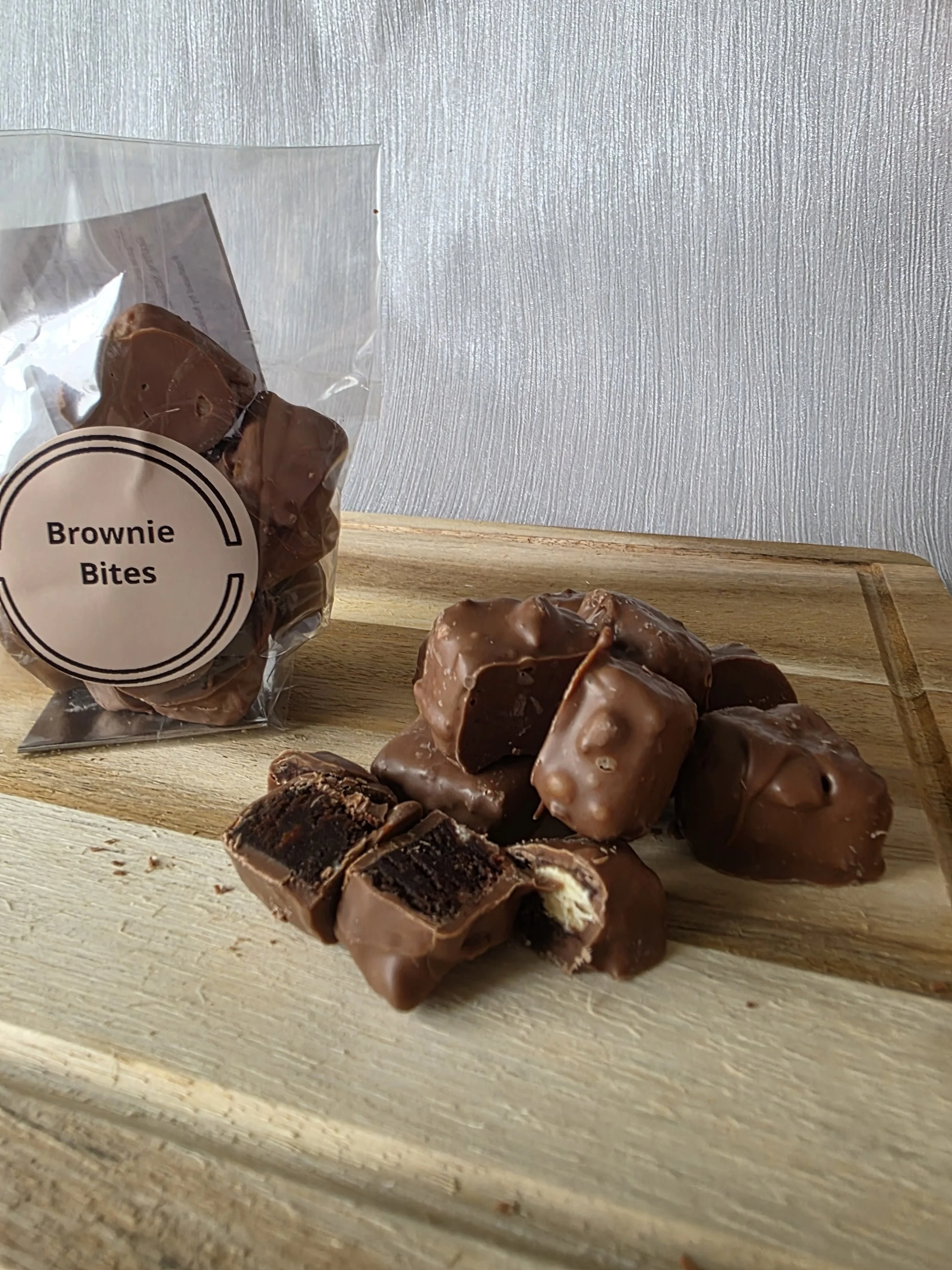 Belgian Chocolate Brownie Bites 100g