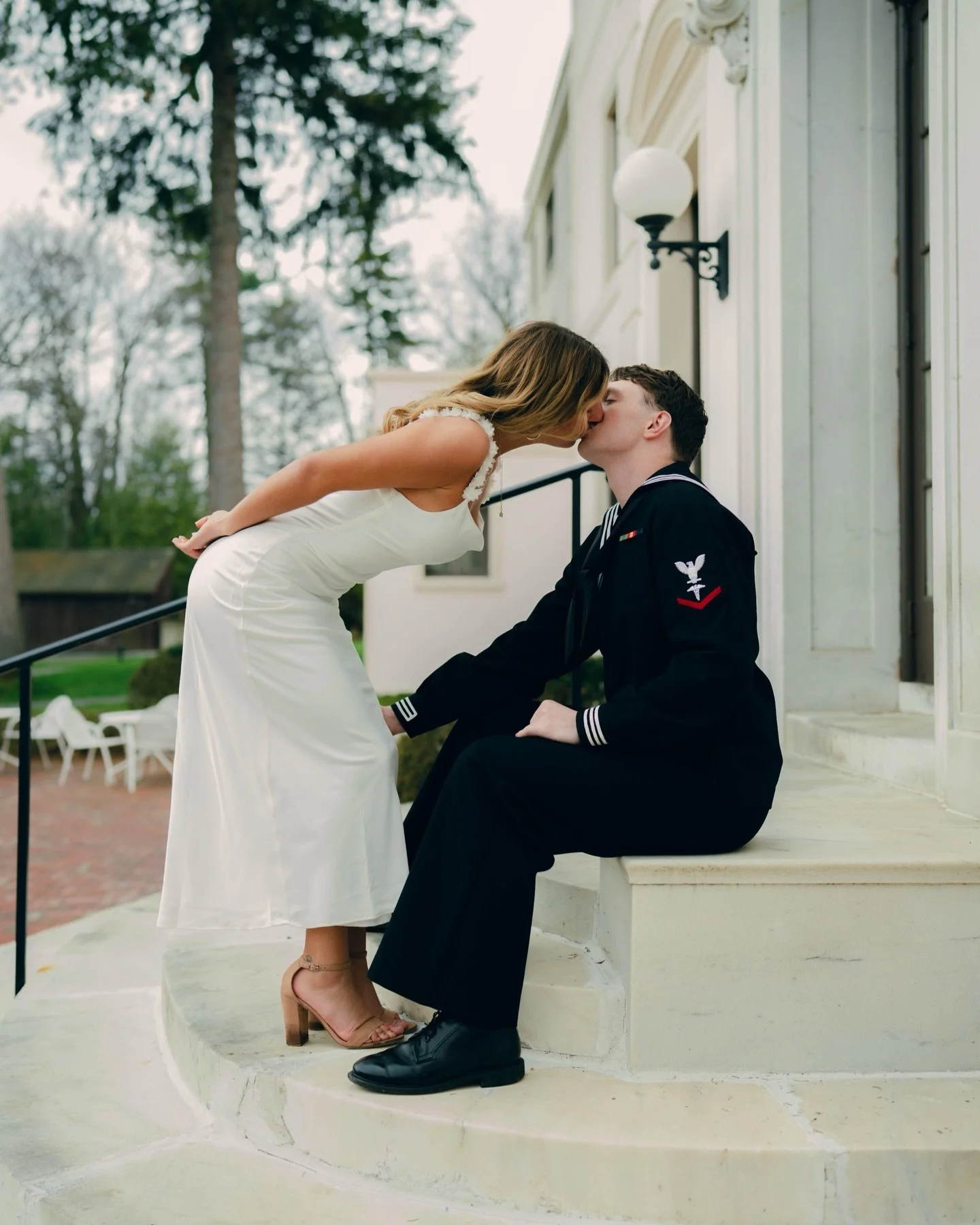 This engagement shoot was so much fun with Mia and Dylan! These two love birds are high school sweethearts and are getting married this June! So honored to be capturing their wedding, truly cannot wait for their big day! Gus can&rsquo;t wait either ?