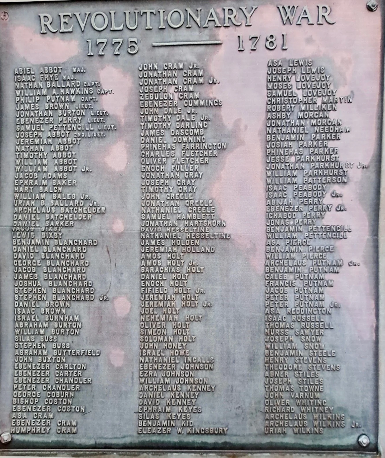 Honoring Pomp Russell: War Memorial Dedication