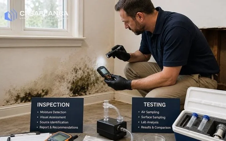 Mold Inspection vs Mold Testing | What is the Difference?