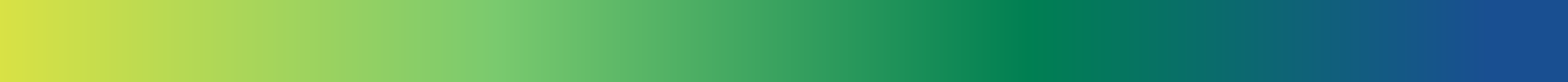 Gradient color bar transitioning from yellow-green to dark blue.