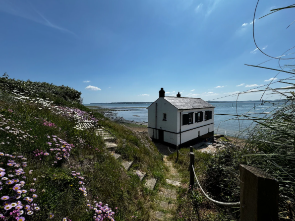 Unique coastal Airbnb on the UK coast.