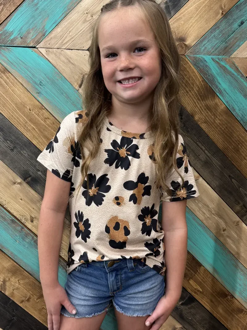 Youth Leopard Tee