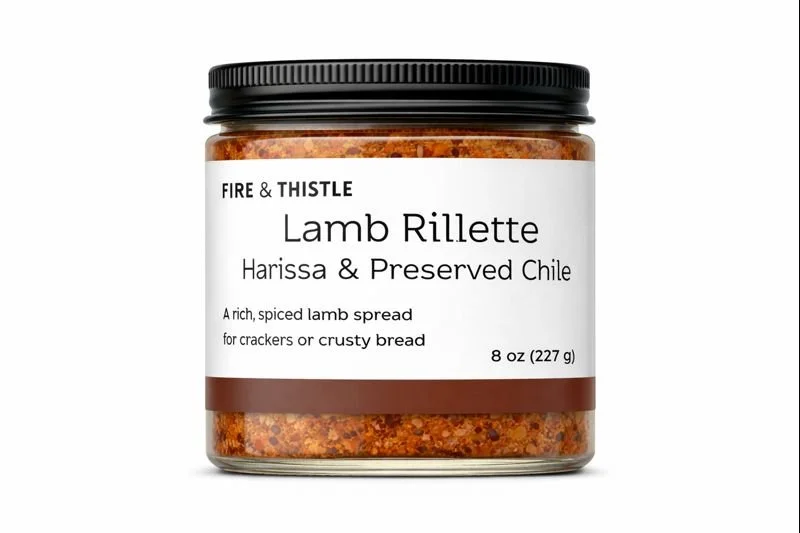 Lamb Harissa Rillette