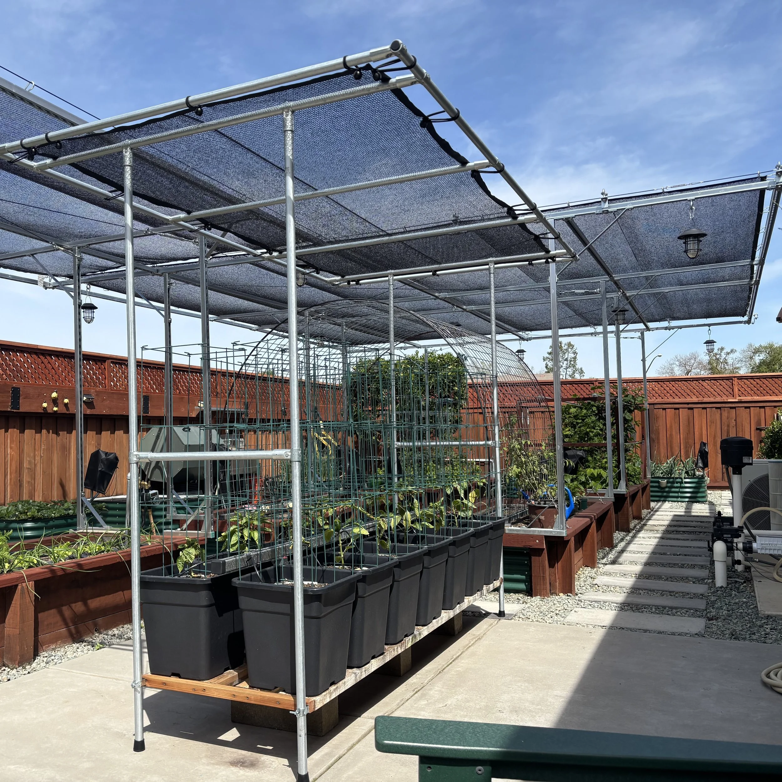 More Garden Structures From Maker Pipe