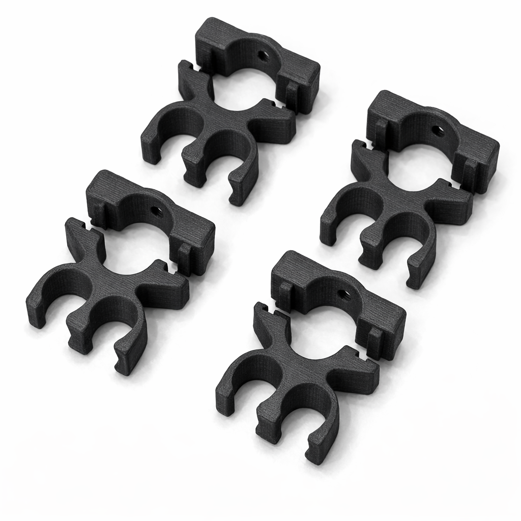 2 Tube Irrigation Mount (4 Pack)