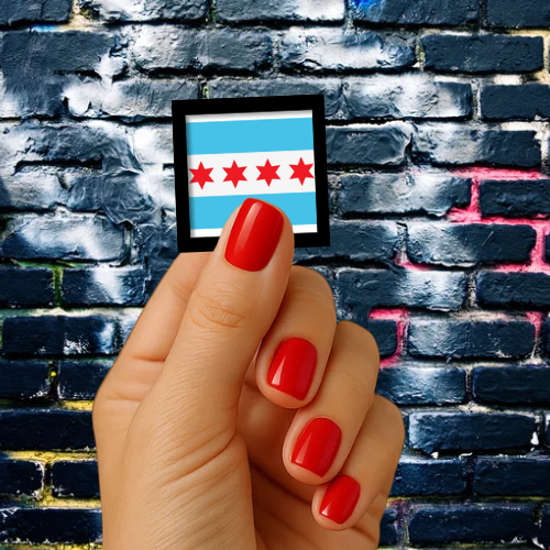 Tiny  Chicago  Magnets