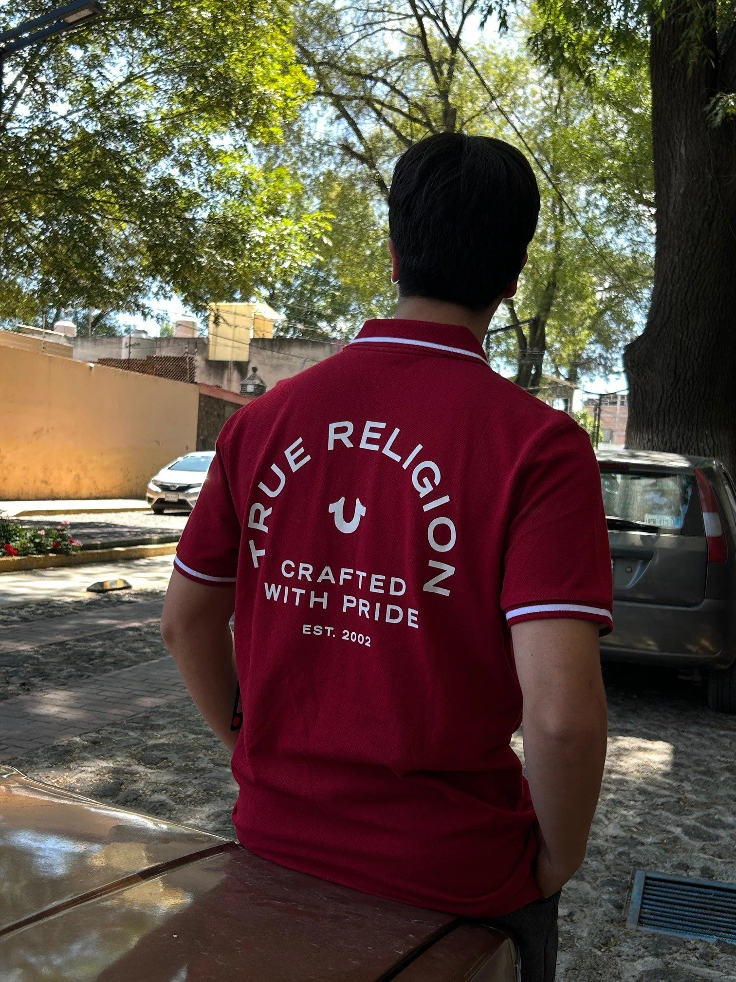 Playera True Religion - Rojo (Hombre)