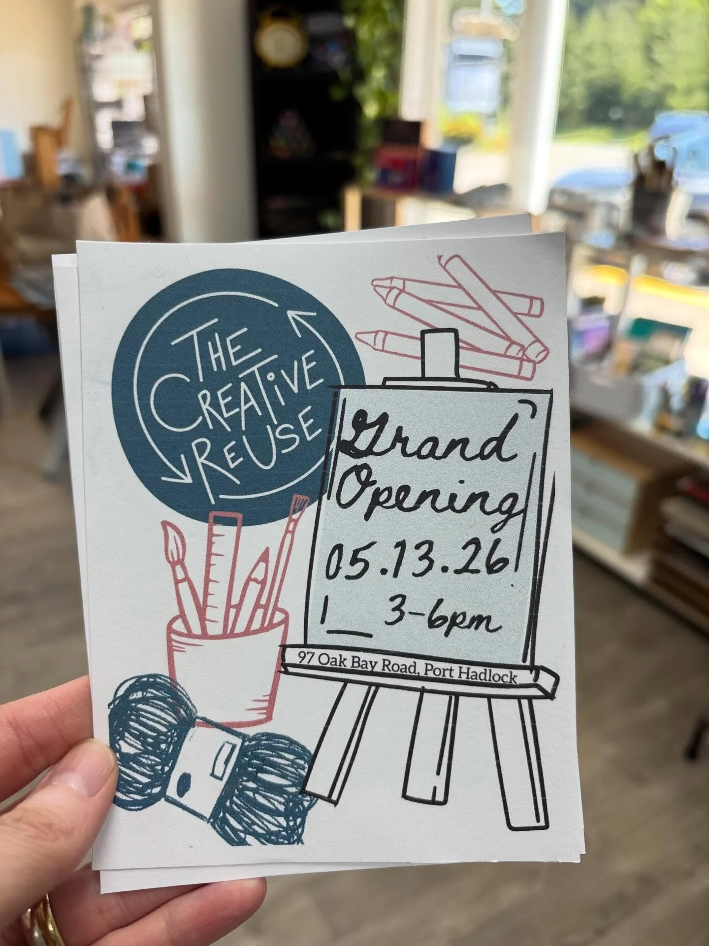One week from today! Can&rsquo;t wait to see you there!

We are spending this National Small Business Week getting everything ready to open. 

Come celebrate with us and shop small and local next Wednesday, May 13, from 3-6pm for our grand opening! 
