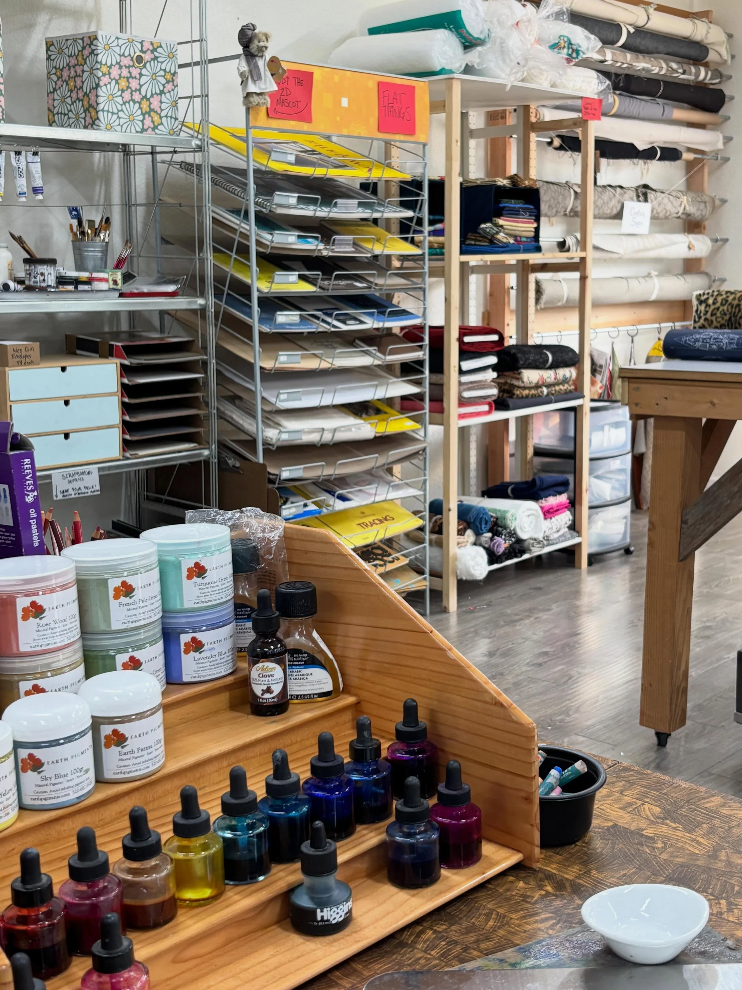 We are excited and ready for our Grand Opening! May 13, 3-6 pm.

Come browse the store, enjoy refreshments, and try an upcycled craft activity.

We won&rsquo;t be taking supply drop-offs during the grand opening so we can focus on celebrating and sha