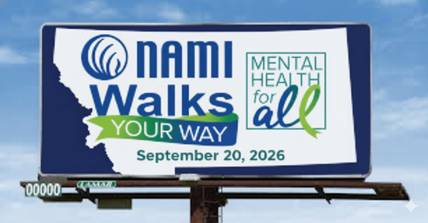 Montana NAMIWalk Billboard for 2026
