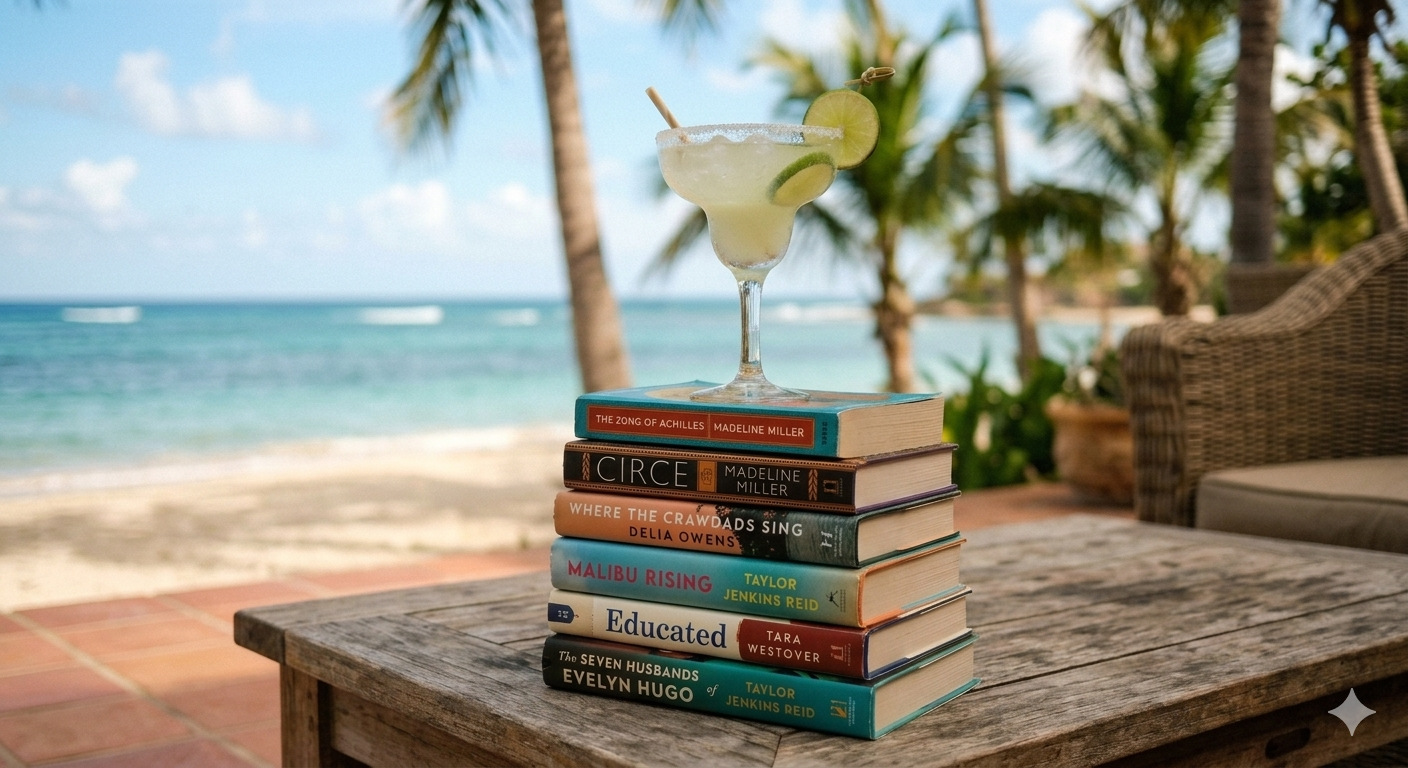 Spring into Summer with Cold Drinks and Hot Reads