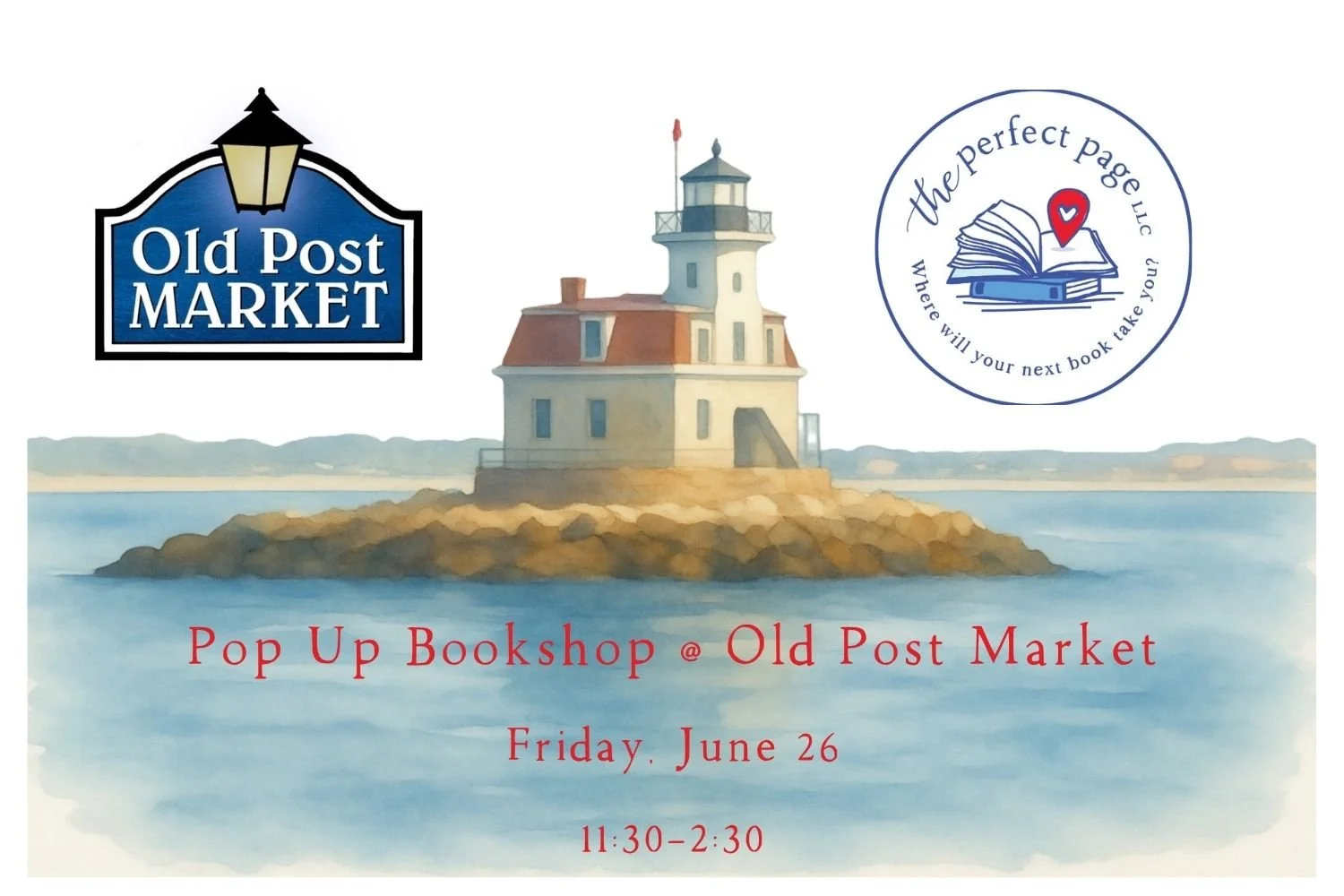 Pop Up Bookshop at Old Post Market
