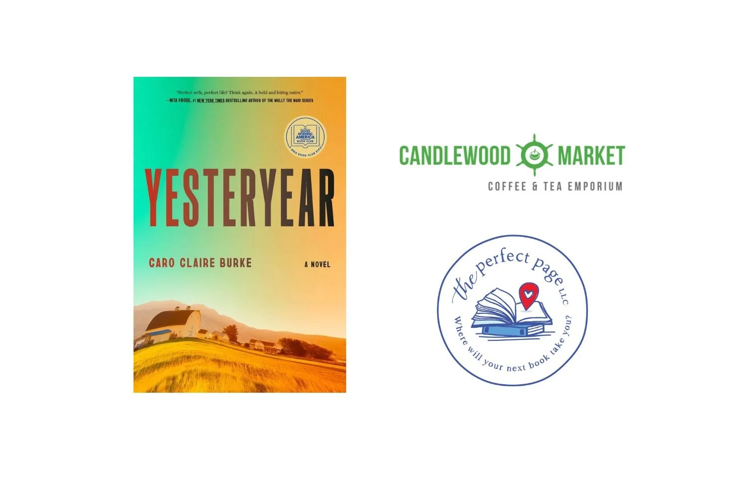 No Commitment Book Club - Morning Edition - Yesteryear, by Caro Claire Burke