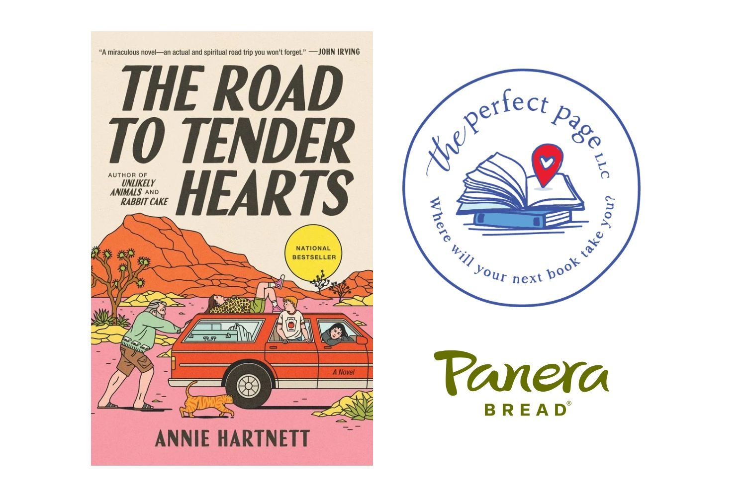 No Commitment Book Club - Evening Edition - The Road To Tender Hearts by Annie Hartnett