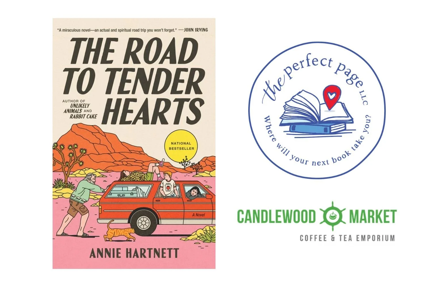 No Commitment Book Club - Morning Edition - The Road To Tender Hearts by Annie Hartnett