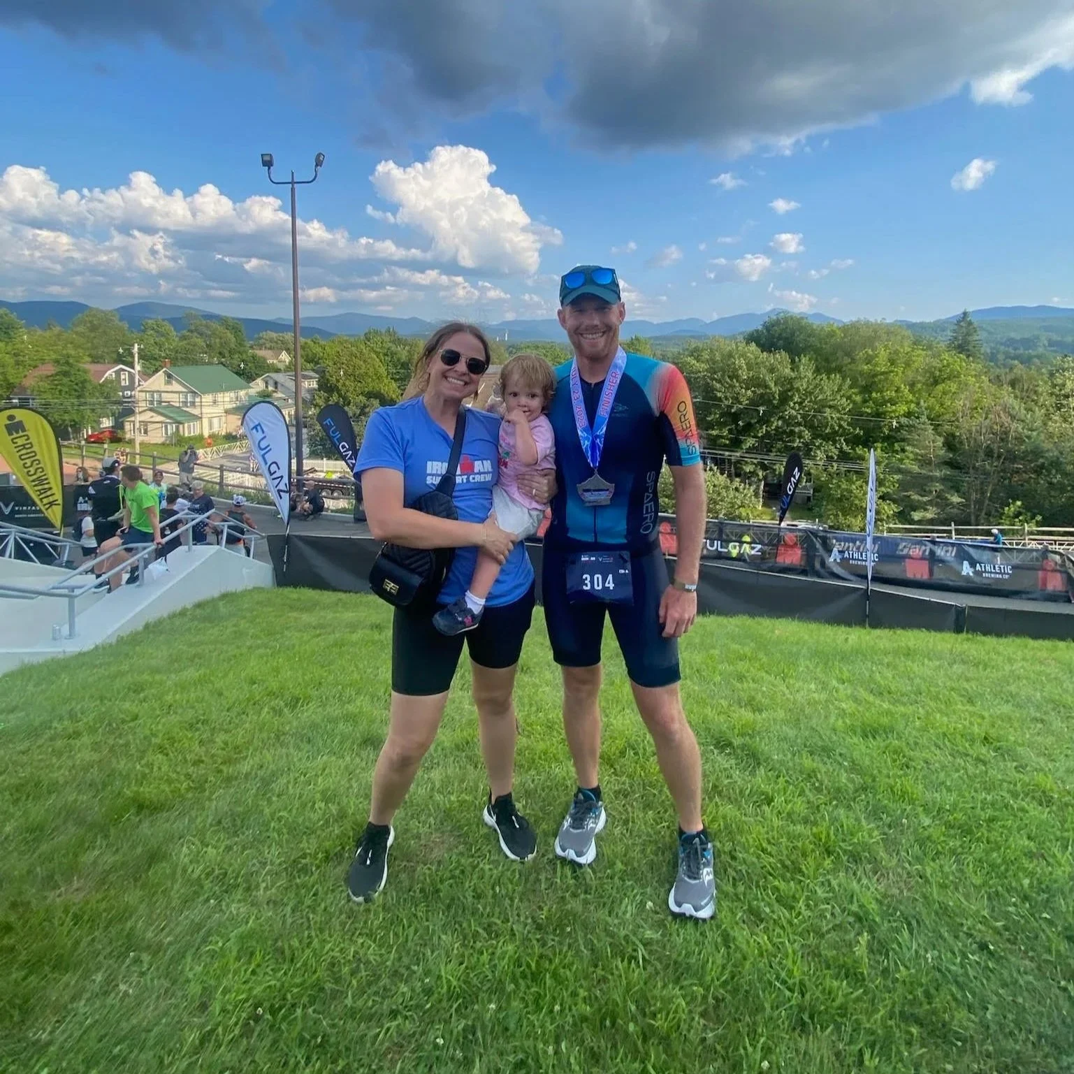 ironman triathlete race family