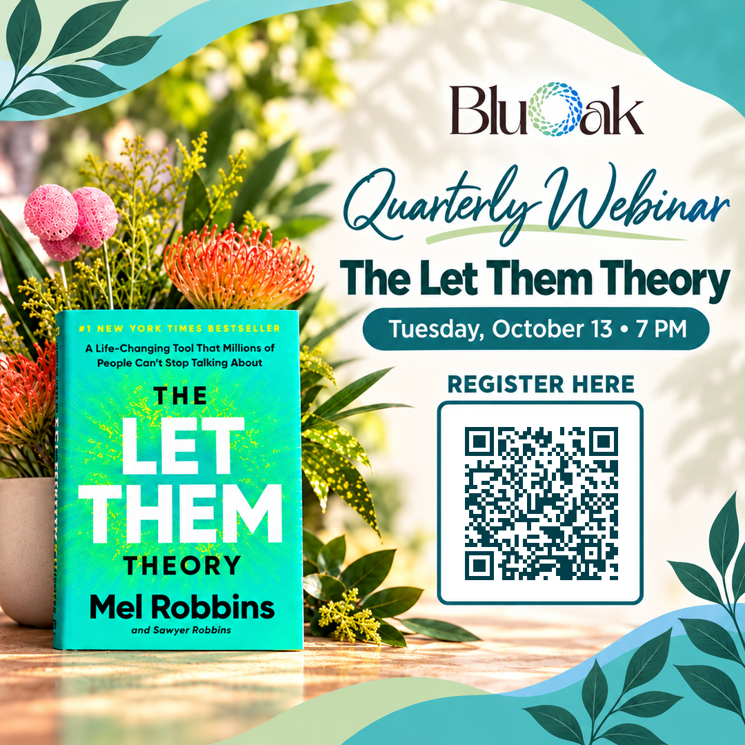 BluOak Book Club: "The Let Them Theory" by Mel Robbins